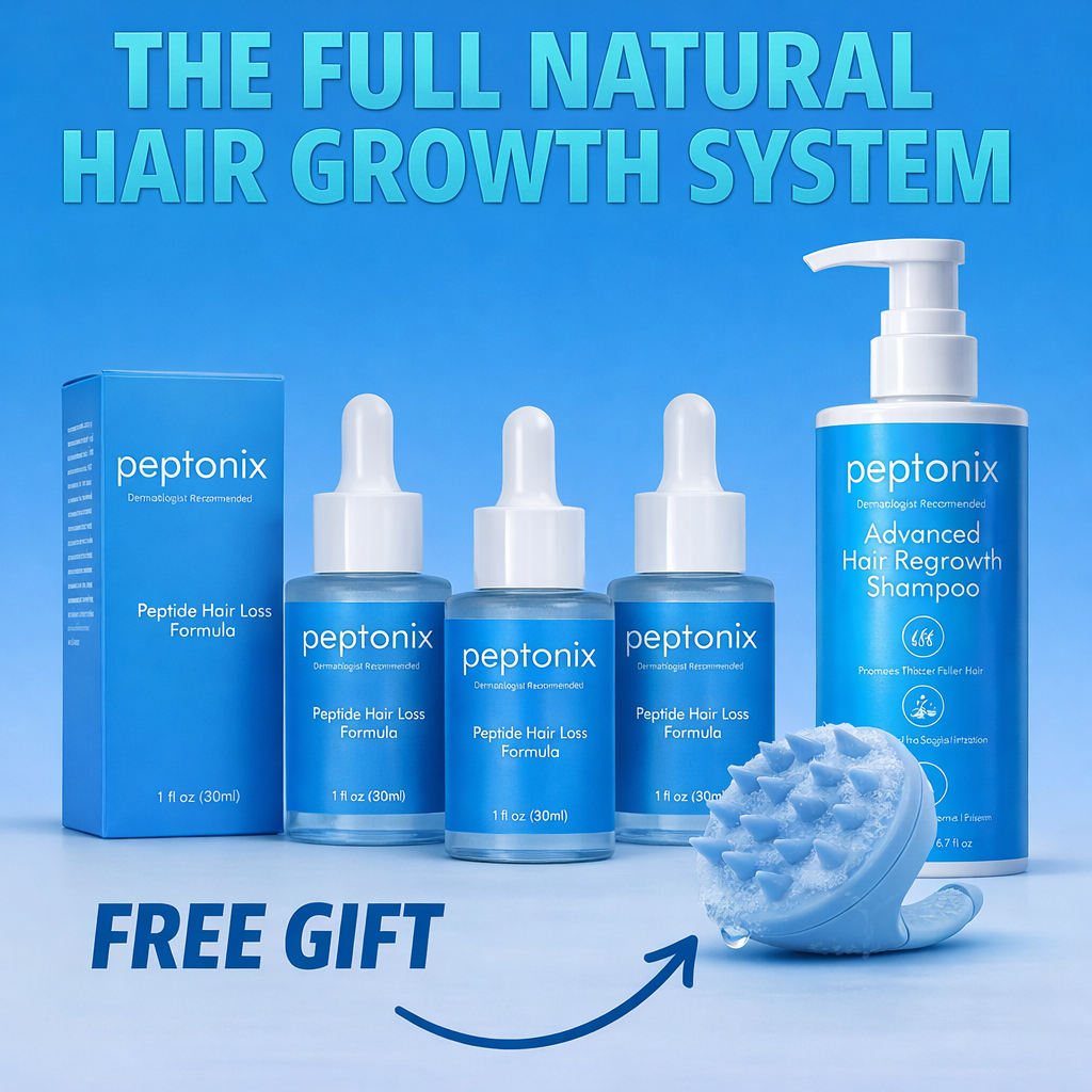 Copper Peptide Complete Hair Growth Routine