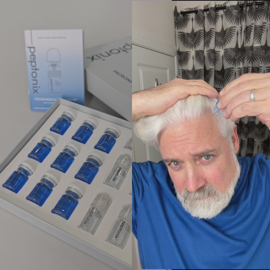 Micro-Infusion Peptide System For Hair Regrowth.